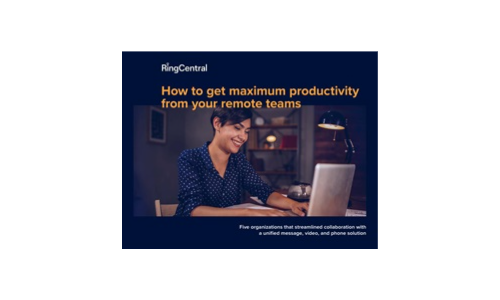 Comment obtenir une productivité maximale de vos équipes distantes